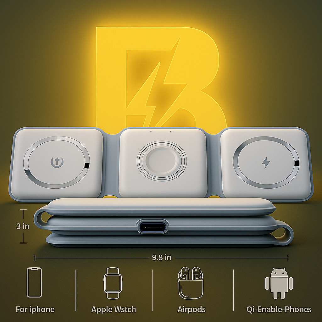 3-in-1 Wireless Charging Pad